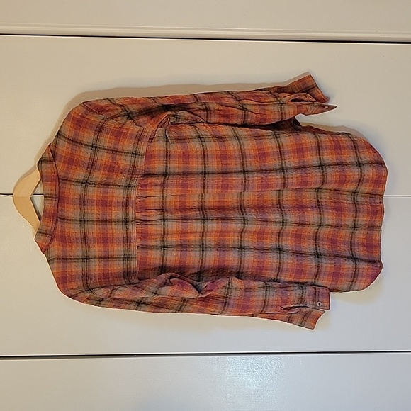 Anthropologie Pilcro Button Down Plaid Shirt - Picture 5 of 5